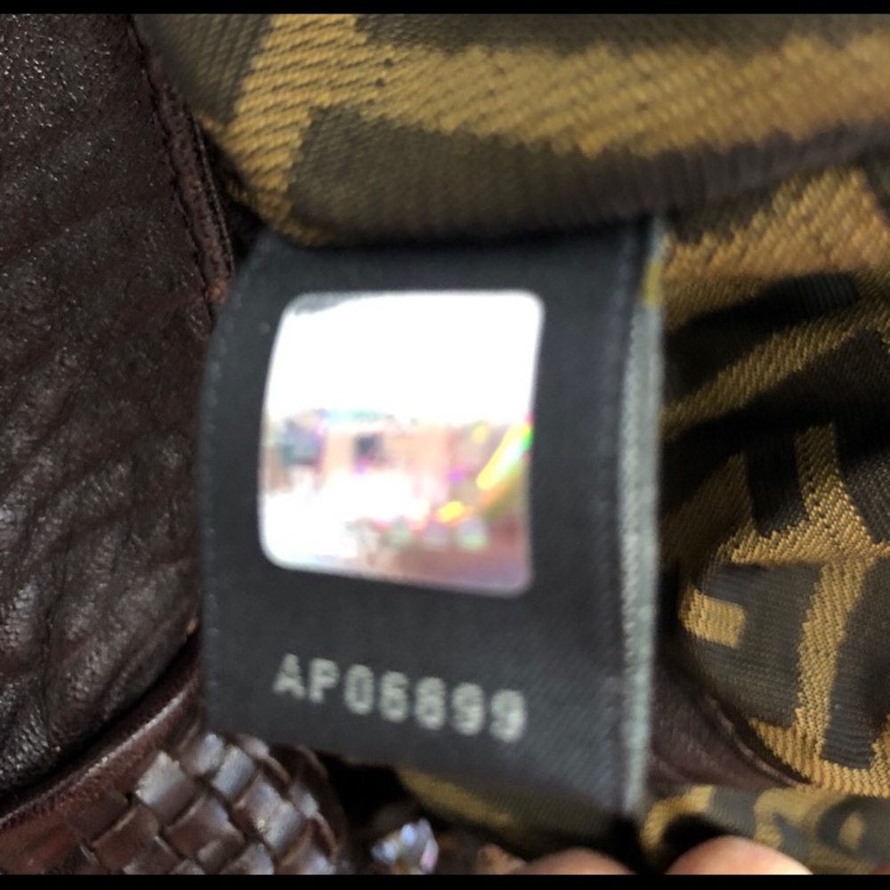 *RARE*Authentic Fendi Spy Sequin Tassel Disk Bag - Picture 3 of 8